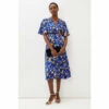 Phase Eight Blue Jayla Floral Printed Dress