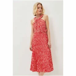 Phase Eight Red Yas Printed Dress