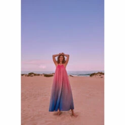 Phase Eight Pink Naoki Dip Dye Midaxi Dress