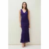 Phase Eight Purple Osanne Tapework Lace Maxi Dress