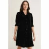 Phase Eight Candice Black Velvet Dress