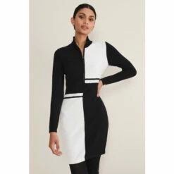 Phase Eight Arden Black Knit Dress