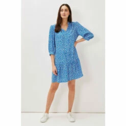 Phase Eight Womens Blue Penele Swing Dress