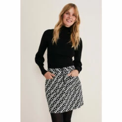 Phase Eight Black Gwyneth Balloon Sleeve Fine Knit Jumper