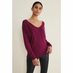 Phase Eight Purple Senita Knit Jumper