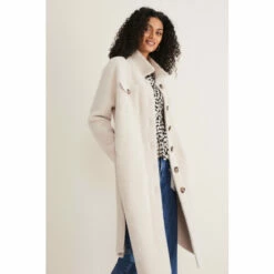 Phase Eight Pink Floressa Maxi Shacket Knit Coat