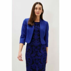 Phase Eight Blue Aisha Textured Jacket
