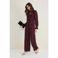 Phase Eight Purple Una Jumpsuit