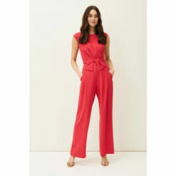 Phase Eight Janey Pink Tie Knot Jumpsuit