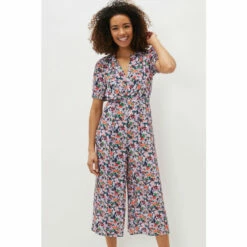 Phase Eight Natural Astrid Ditsy Jumpsuit