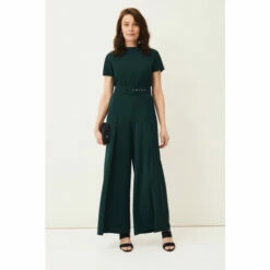 Phase Eight Green Mylee Belted Jumpsuit