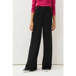 Phase Eight Womens Black Opal Wide Leg Trousers