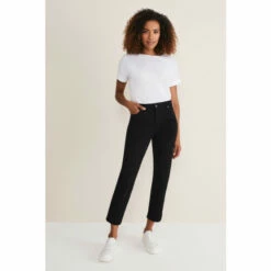 Phase Eight Ocha Black Straight Leg Jeans