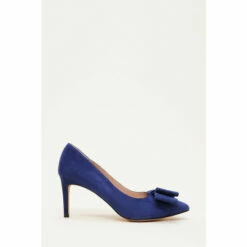 Phase Eight Blue Bow Front Court Shoes