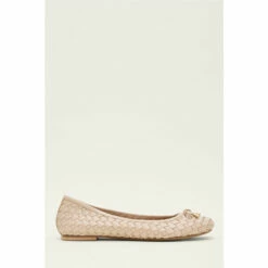 Phase Eight Pink Ballet Pumps