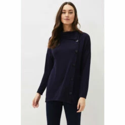 Phase Eight Blue Marga Longline Top