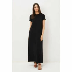 Phase Eight Roxana Black Maxi Summer T-Shirt Dress