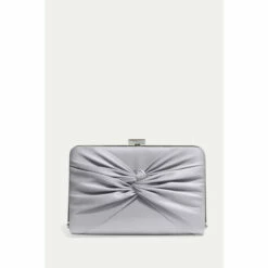 Phase Eight Silver Kendal Clutch Bag