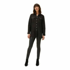 Phase Eight Black Zenni Linen Oversized Shirt