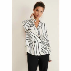 Phase Eight Macie Black Button Shirt