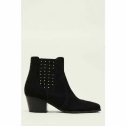 Phase Eight Black Cowboy Ankle Boots