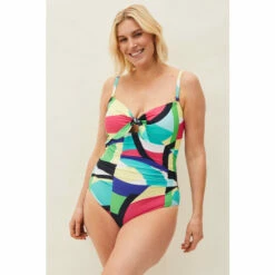 Phase Eight Multi Sedinia Abstract Print Swimsuit