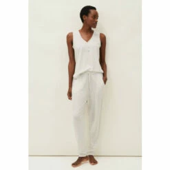 Phase Eight Grey Vest Top And Trouser Pyjama Set