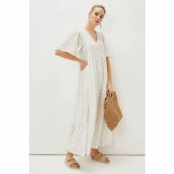 Phase Eight Blue Blakely Dash Maxi Summer Dress