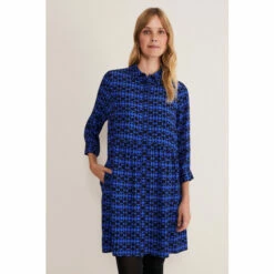 Phase Eight Bregitta Geo Black Swingdress